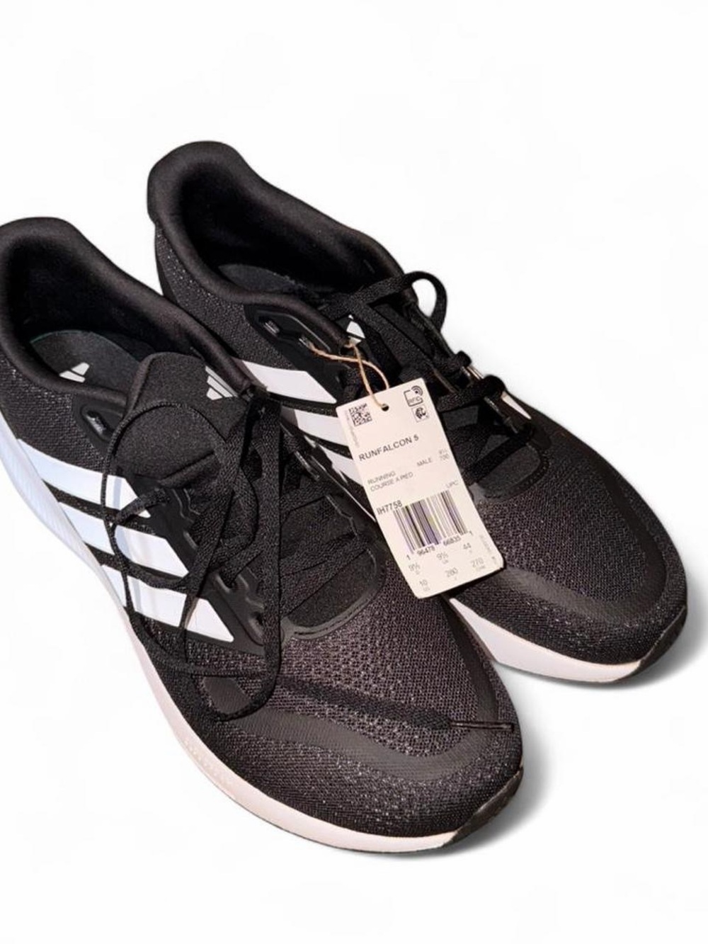 adidas Black & White Runfalcon 5 Men's Running Shoes